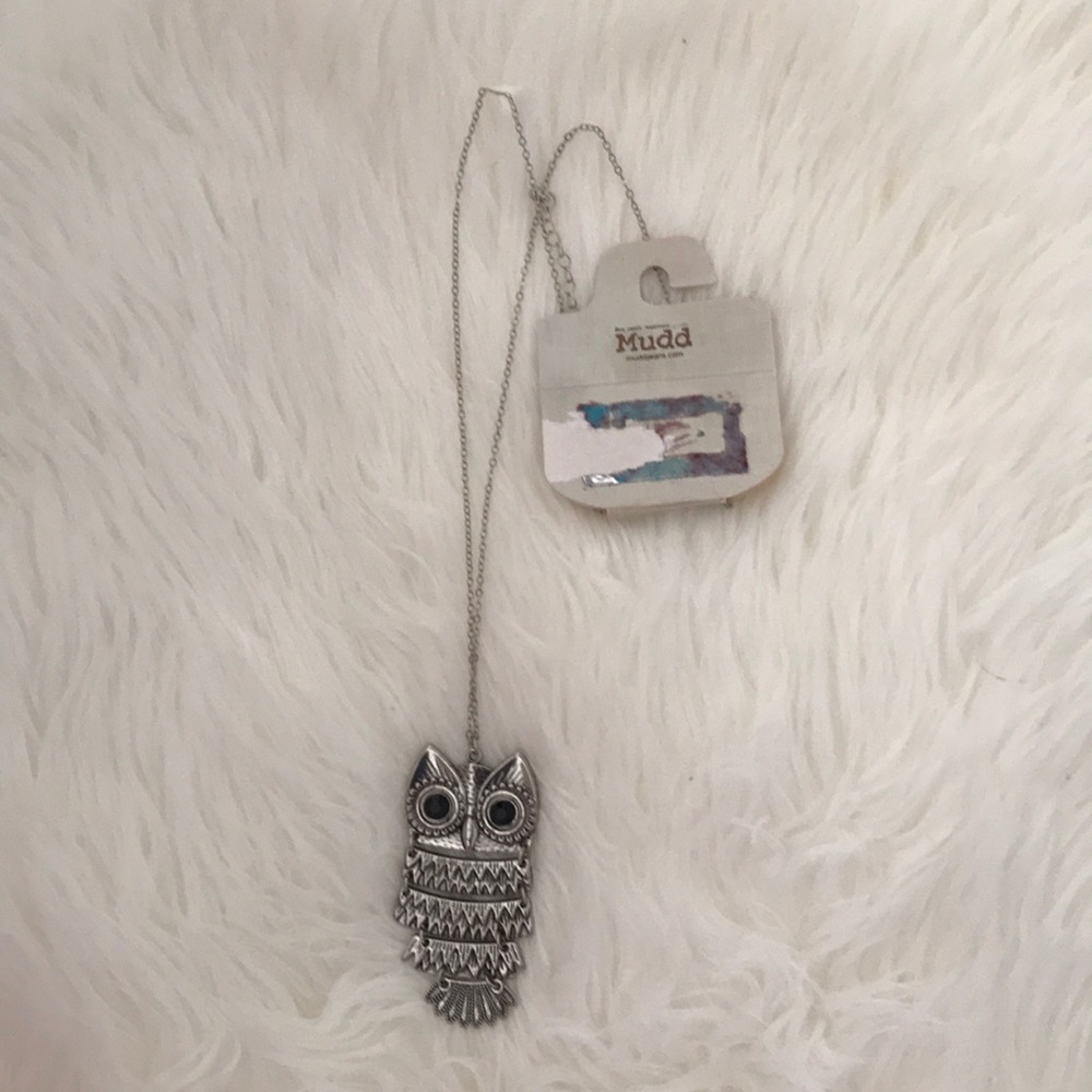 Metal Owl Necklace